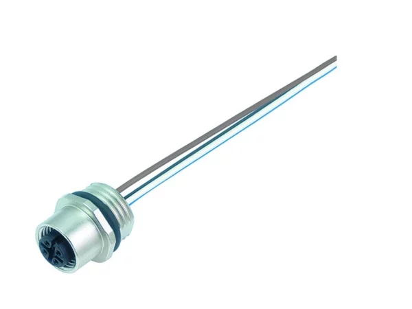 Female panel mount connector