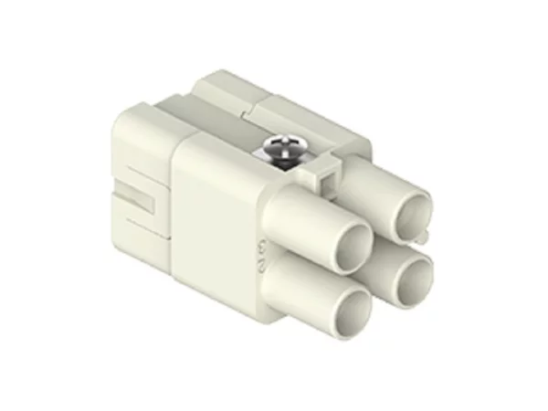 female insert, size 21.21, 3+2p+PE, crimp, 40+10A, 400+250V