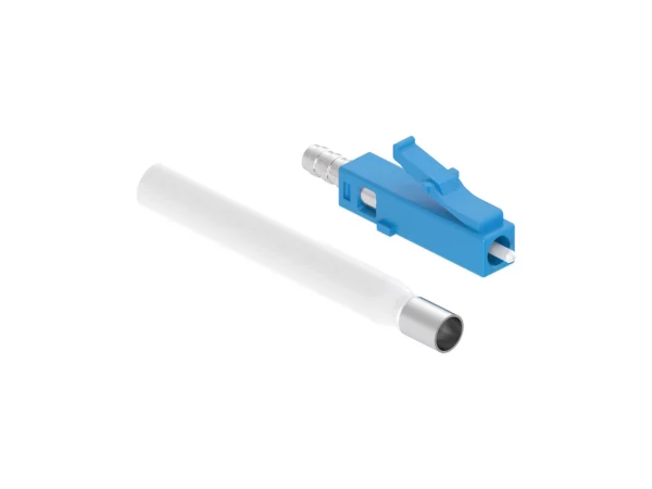 fibre optic contact, series LC, 3 mm sheath, for multi-mode fibres