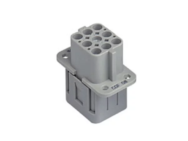 female insert, size 32.13, 8p+PE, crimp, 16A, 500V