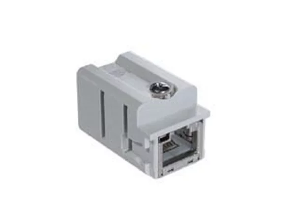 adaptor, size 21.21, with RJ45 female-femal-insert