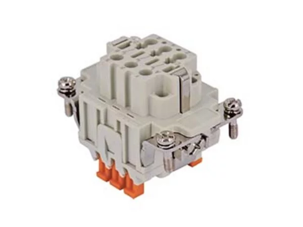 female insert, size 44.27, 6p+PE, SQUICH, 6A, 250V,for measuring transformer