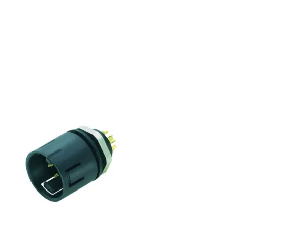 Male panel mount connector