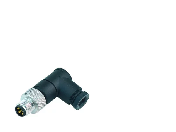 Male angled connector