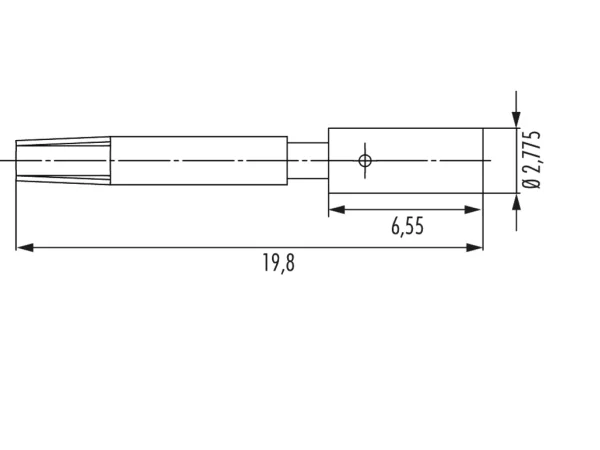 Sockets 1,5 mm PE