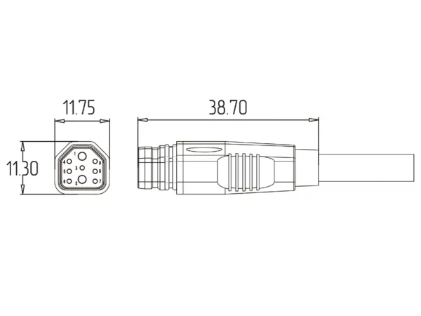 Female cable connector