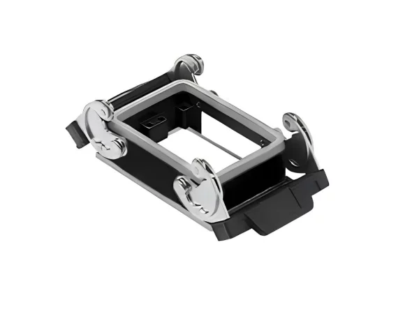 bulkhead mounting housing, size 66.40, W-TYPE alu, 2 levers