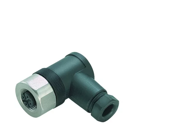 Female angled connector