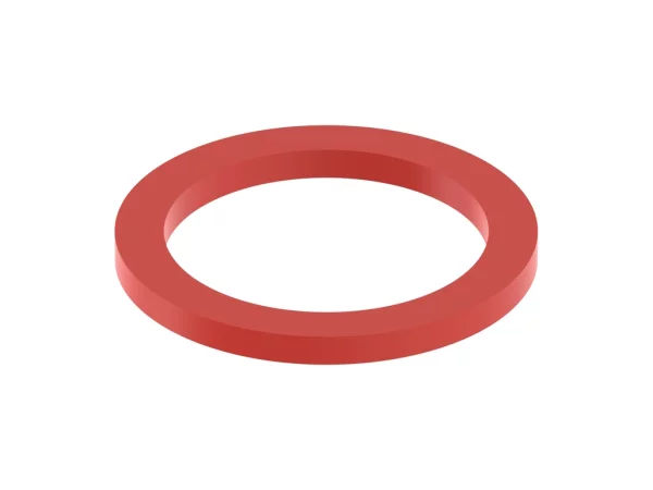 coding ring, for threaded thermoplastic and metal cable glands, M20 cable entry, red