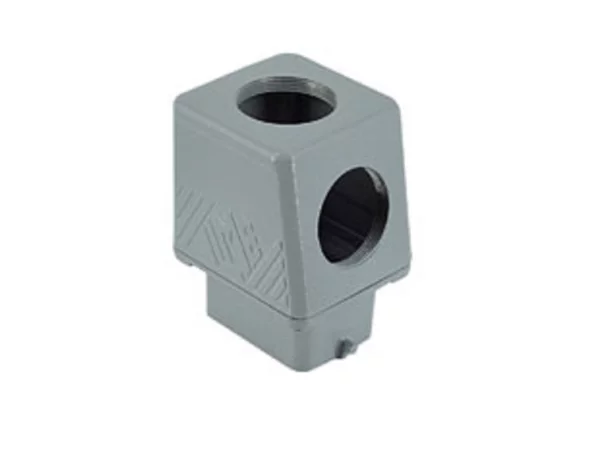 hood, size 44.27, BIG alu, 2 pegs, 2xM40 top, 2xM40 side, extended terminal compartment