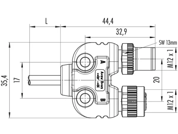 Twin distributor