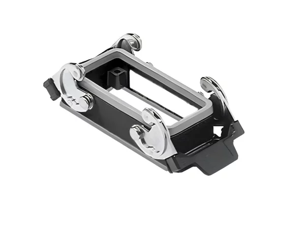 bulkhead mounting housing, size 77.27, W-TYPE alu, 2 levers