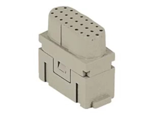 female insert, 1MU, 25p, crimp, 4A, 50V