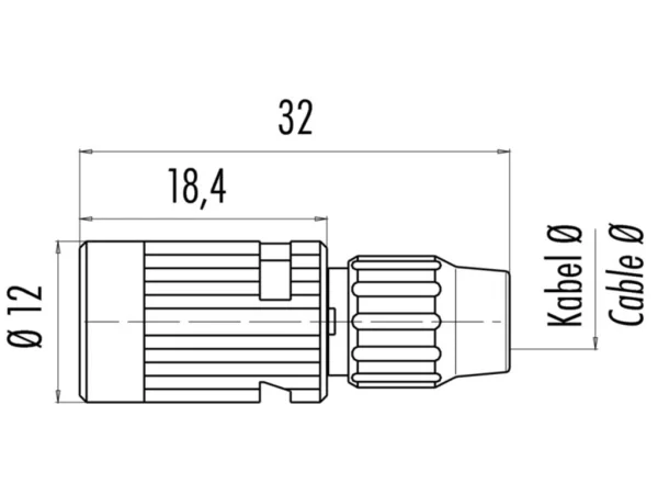 Female cable connector