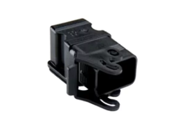 bulkhead mounting housing, angled, size 32.13, CQ plastic, 1 lever