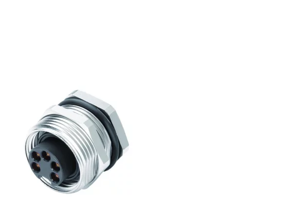 Female panel mount connector