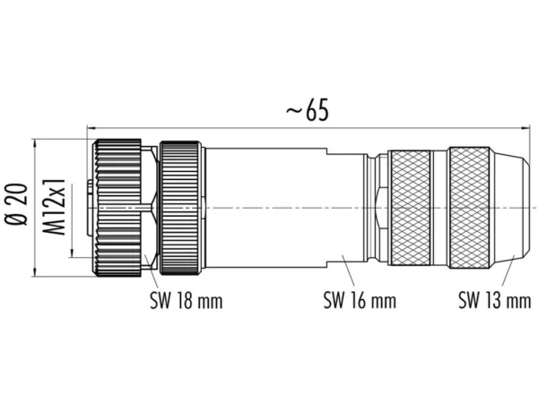 Female cable connector