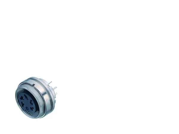 Female panel mount connector