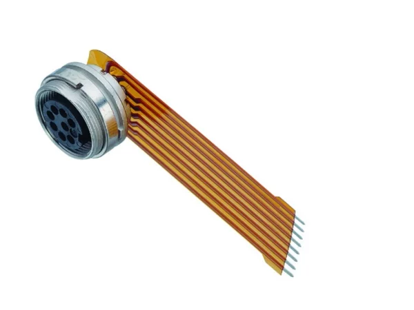 Female panel mount connector