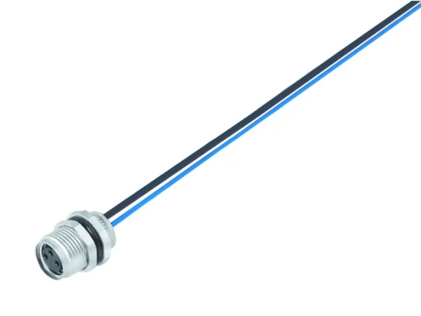 Female panel mount connector