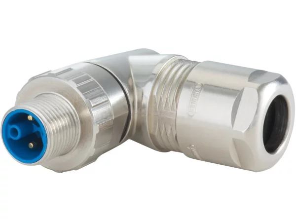 Right Angle Connector, Male Thread
