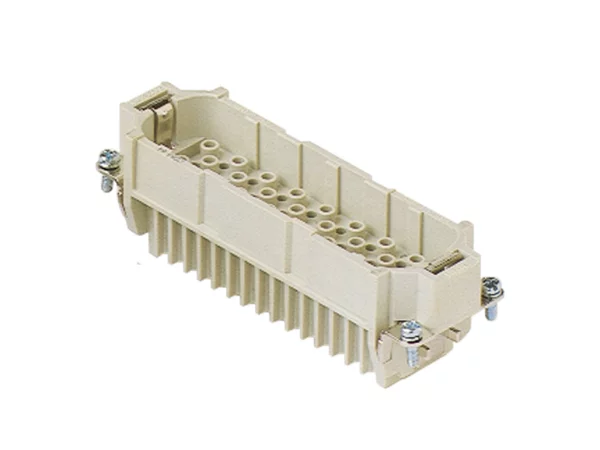 male insert, size 104.27, 64p+PE, crimp, 10A, 250V