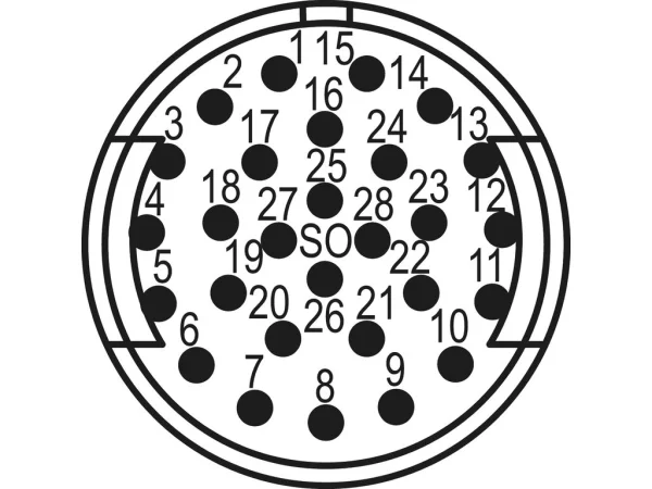 Inserts 28-pole
