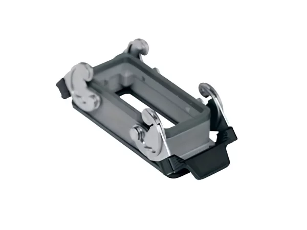bulkhead mounting housing, size 77.27, EMC alu, 2 levers