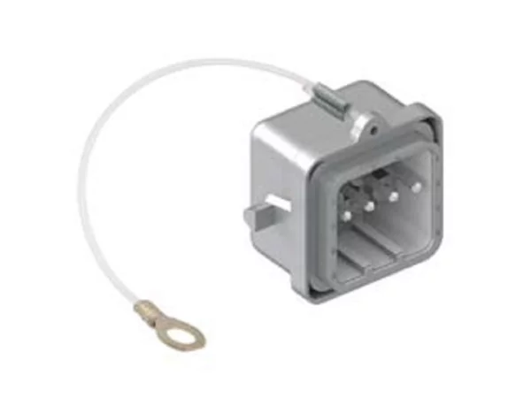 termination connector, size 21.21, zinc, 2 pegs, terminal connection pole no.5+6/7+8, eyelet