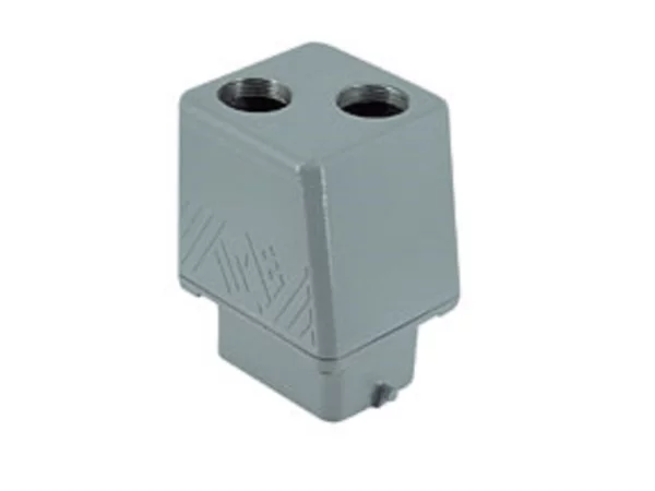 hood, size 44.27, BIG alu, 2 pegs, 2xM25 top, extended terminal compartment