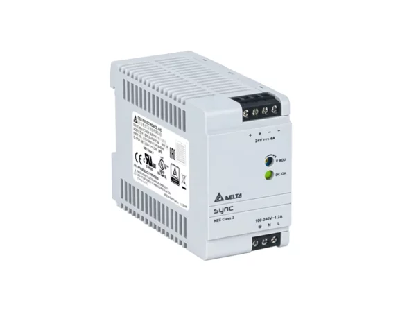 Power supply, 1Ph, 91W, DIN Rail, AC/DC, 24 Vdc, 3,8 A