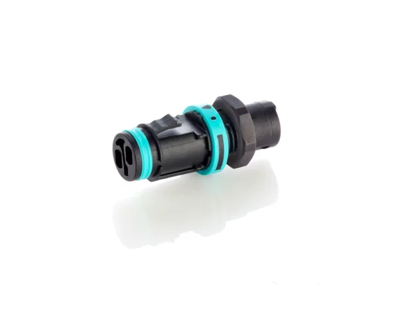 Micro socket connector panel-mounted screw M11