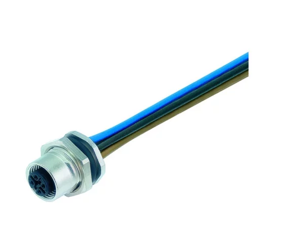Female panel mount connector