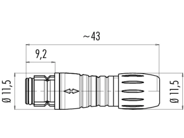 Female cable connector