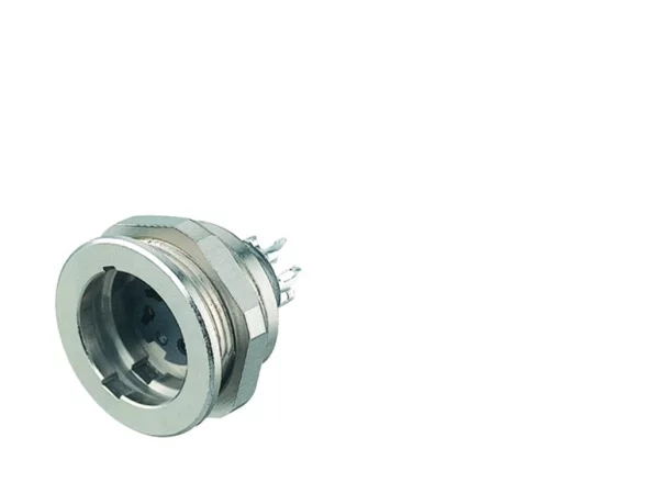 Female panel mount connector