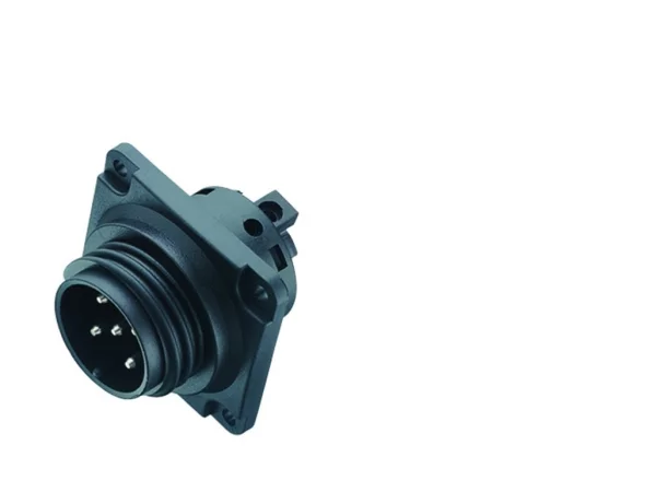 Male panel mount connector