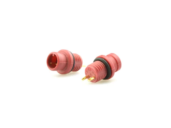 Mini B Male panel mount connector