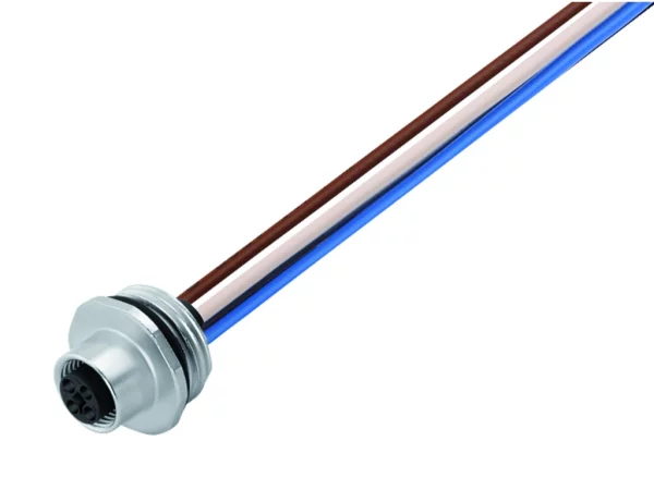 Female panel mount connector