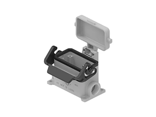 surface mounting housing, size 57.27, IL-BRID stainless steel, 1 lever, 1xM20 side
