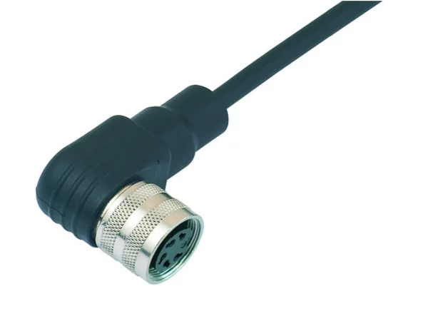 Female angled connector
