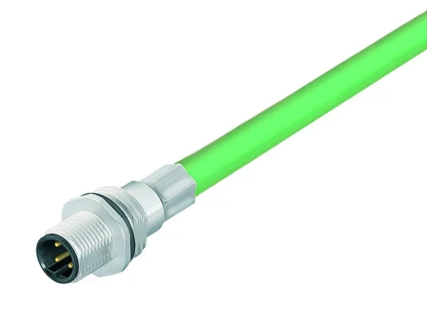Male panel mount connector