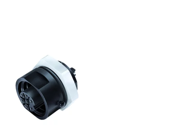 Female panel mount connector