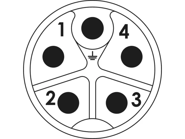 Crimp insert, 4+PE