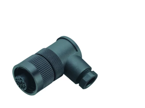 Female angled connector