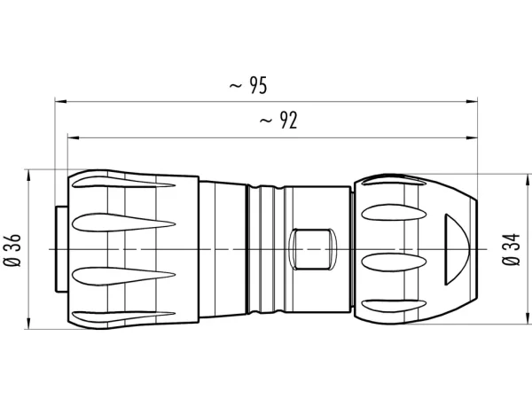 Female cable connector