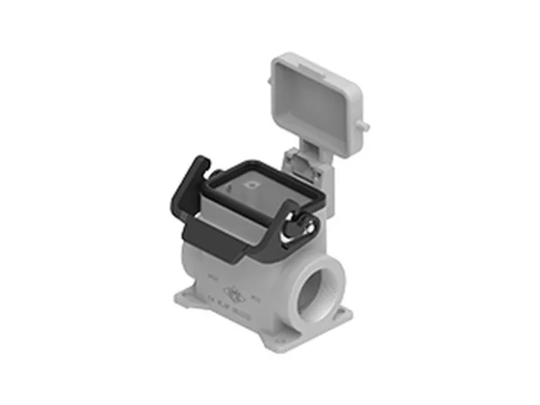 surface mounting housing, size 44.27, IL-BRID stainless steel, 1 lever, 2xM32 side