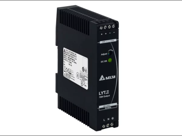 Power supply, 1Ph, 75W, DIN Rail, AC/DC, 24 Vdc, 3,125 A