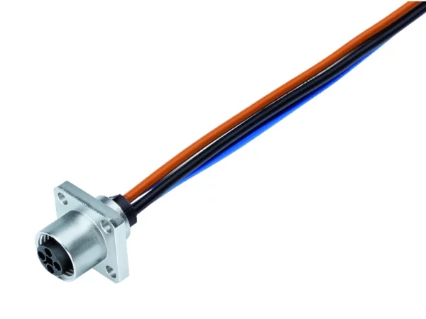 Female panel mount connector