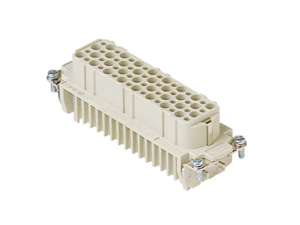 female insert, size 104.27, 64p+PE, crimp, 10A, 250V