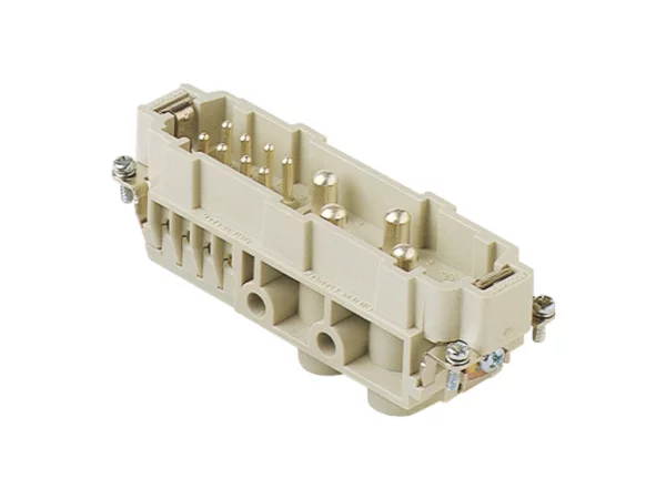 male insert, size 104.27, 4+8p+PE, screw, 80+16A, 400+230/400V